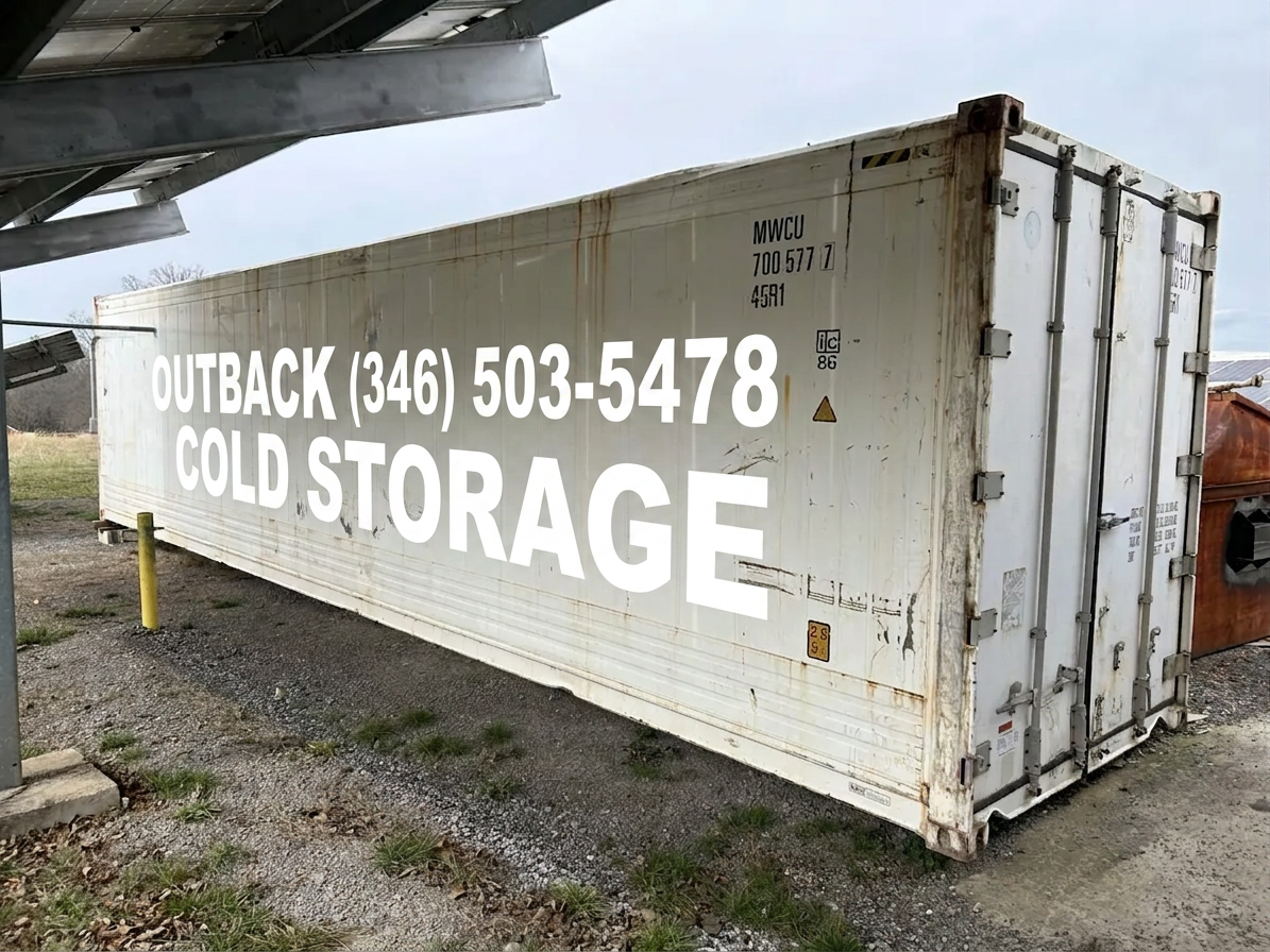 Maersk RAHC-031 Used 40ft Cold Storage Reefer Container - Model CCR18060 - Image 2
