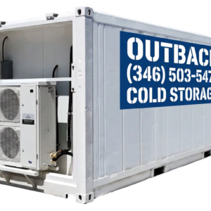 Single-Phase 20ft Refurbished Refrigerated Container Low Temp