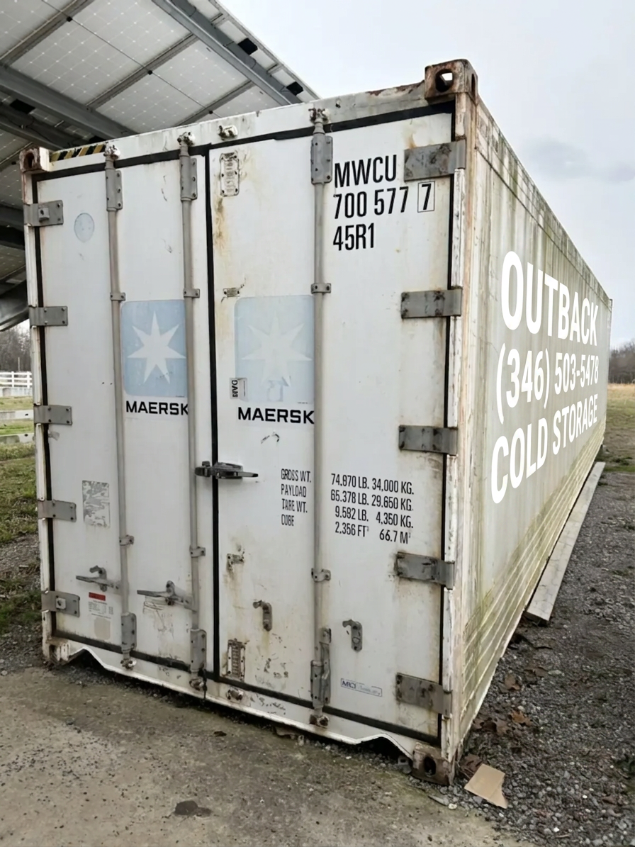 Maersk RAHC-031 Used 40ft Cold Storage Reefer Container - Model CCR18060