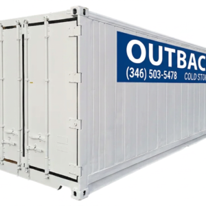 Single-Phase 20ft Refurbished Refrigerated Container Medium Temp