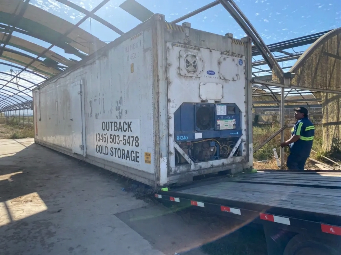 Used 40ft Refrigerated Shipping Container - With Custom Side Door Access - Image 5