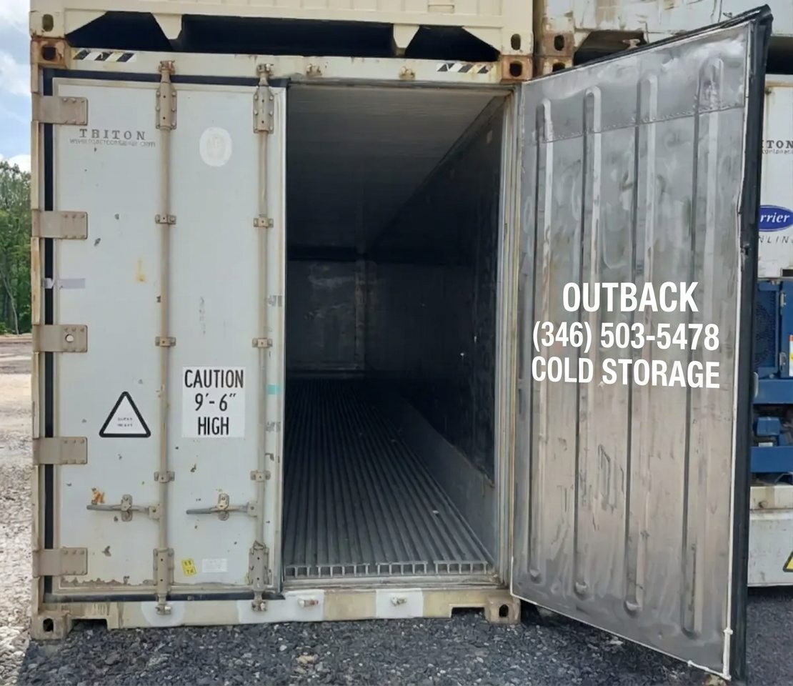 Working 40ft Refrigerated High Cube Reefer Container 2010 Carrier Thinline Used - Image 5