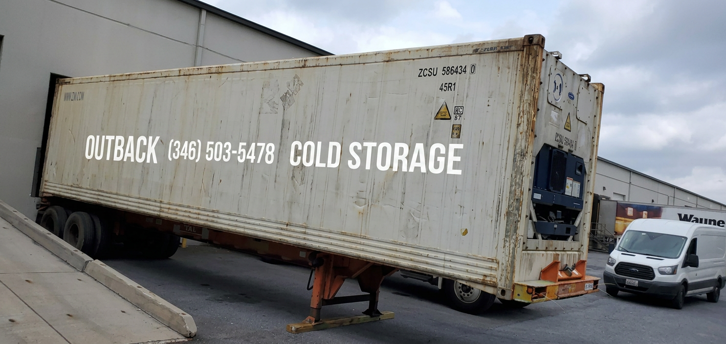 40ft HC Reefer Container - Wind & Water Tight, Non-Working For Sale - Image 4