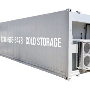 Single-Phase 40ft Refurbished Refrigerated Container Low Temp