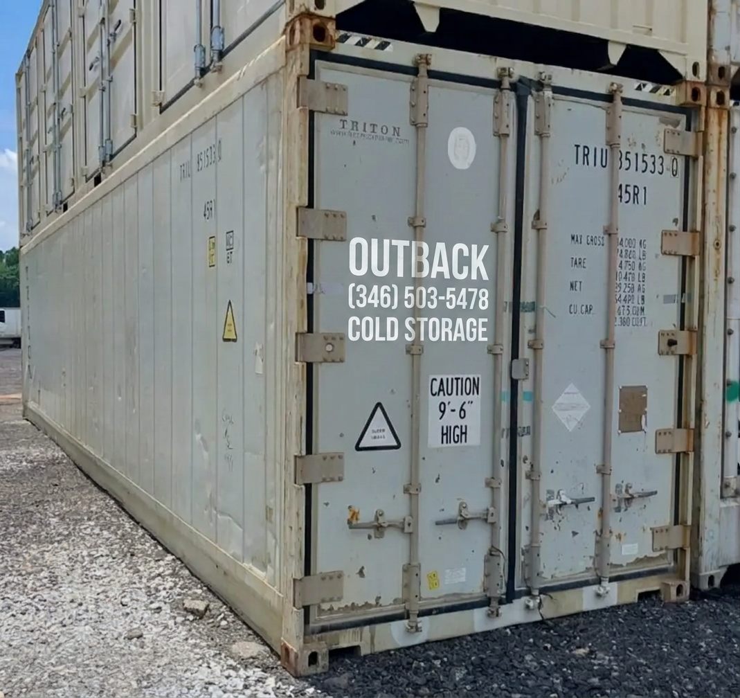 Working 40ft Refrigerated High Cube Reefer Container 2010 Carrier Thinline Used - Image 2
