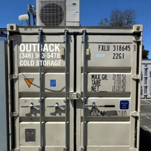 Refrigerated 20' Conex Shipping Container - Used