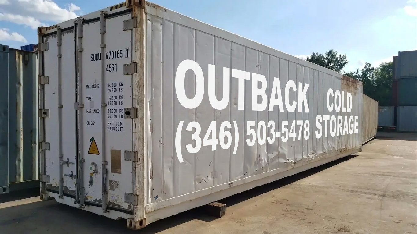 40' HC WORKING Refrigerated Container