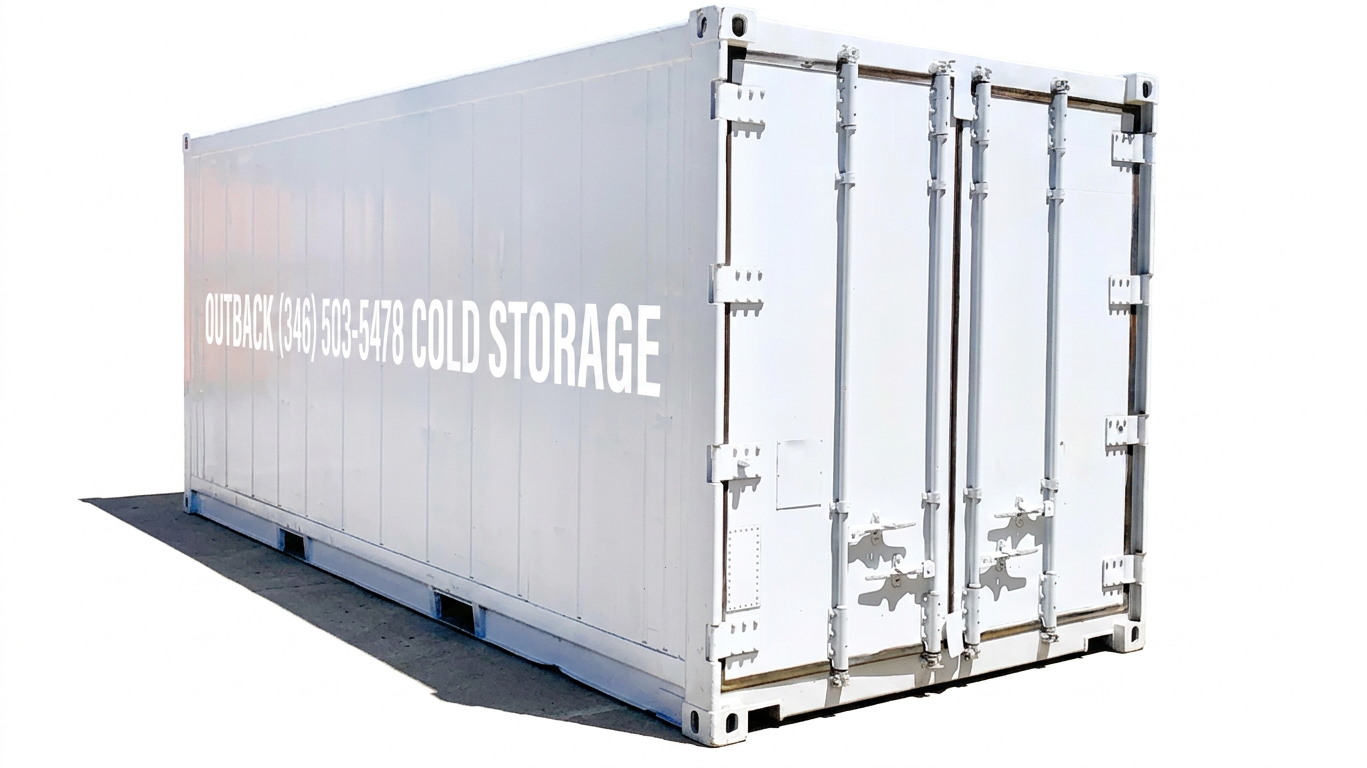 Single-Phase 20ft Refurbished Refrigerated Container Low Temp - Image 2