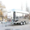 Outdoor food Car Trailer Push Truck for Restaurants for Ice Cream