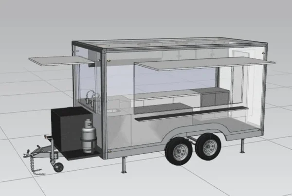 FOR SALE: Brand New 2023 24FT Dual-Axle Food Trailer - Fully Built Out -