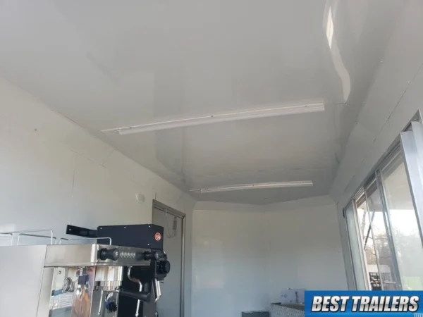 2023 6 x 12 coffee trailer concession vending enclosed food truck