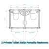 s-l1600-24.webp Portable Outdoor Mobile Toilet Restroom w/ Sink Shower Curtain Bathroom
