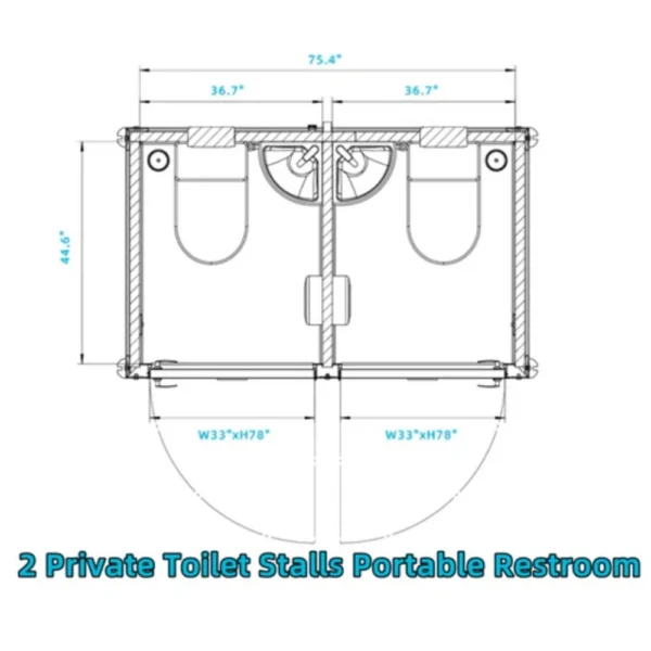 s-l1600-24.webp Portable Outdoor Mobile Toilet Restroom w/ Sink Shower Curtain Bathroom