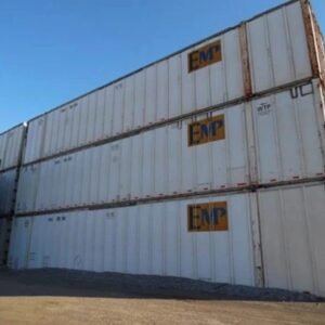 Used 53ft High Cube Shipping Container - Galvanized Aluminum