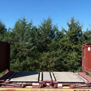20FT Flat Rack Shipping Container  -  One Trip (Like New)
