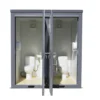 2 Stall w/2 Sinks Toilets Bathroom Bastone Dual Portable Restroom Mobile Toilet