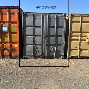 Used 40ft Cargo Container Double Doors 40' x 8' x 8' 6"