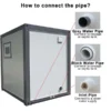 prefabricated bathroom Outdoor Mobile Toilet Sink Bathroom & Accessories
