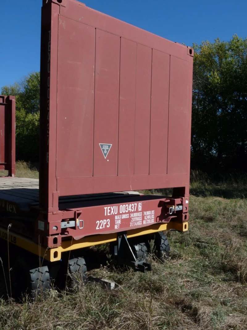 20FT Flat Rack Shipping Container - One Trip (Like New) - Image 5