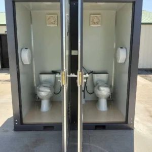 Dual Portable Toilet Units - Outdoor & Event Use 8 Units