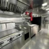 Mobile Fast Food Truck Trailers With Fully Equipped Coffee Ice Cream Food Cart