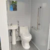 Single Stall Portable Restroom Outdoor Mobile Toilet Sink **