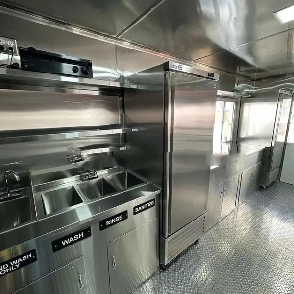 Truck Food Truck With Full Kitchen Food Trailers Fully Equipped Street Mobile
