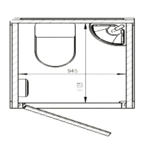 s-l960.webp Bastone Portable Restroom w/ Sink, Flush Toilet & Vent Fan for Outdoor Use