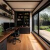 ultimate-villa2Fw10-07-office.jpg The Ultimate Container Home - 10 Module Luxury Courtyard Wellness Villa with Plunge Pool, 3 Bedrooms, Office, Art Studio & Recovery Room