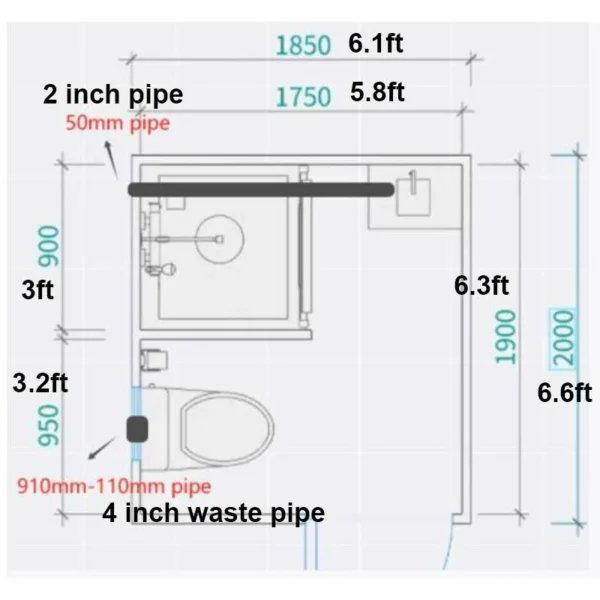 unnamed-file-1.webp Portable Restroom with Shower 6.6×6.1ft Unit
