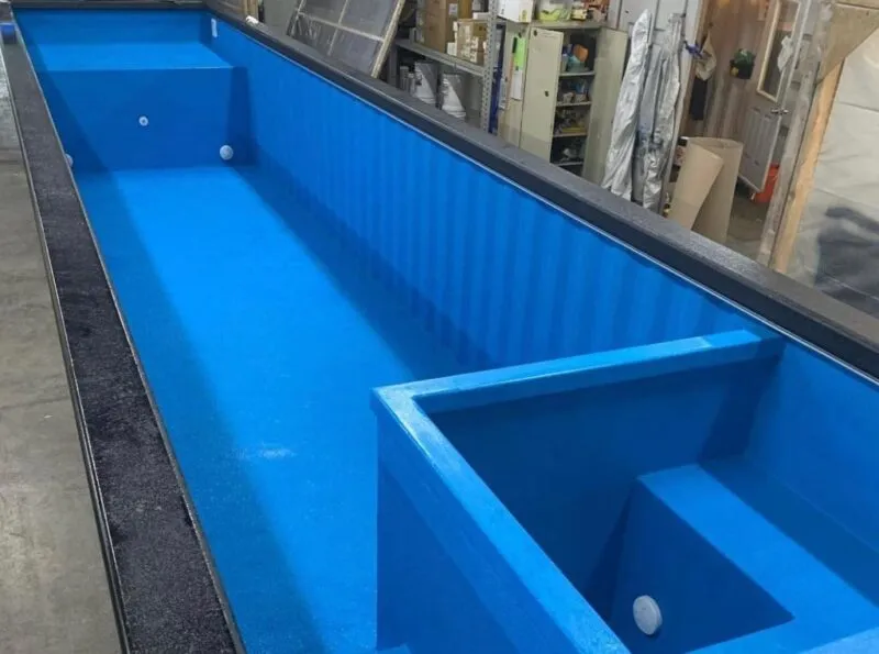 40 FT Container Pool - Deep End Design
