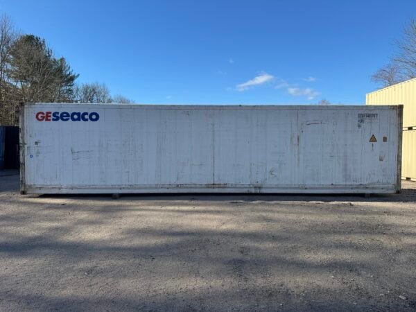 193e9c2f_IMG_5361-scaled-1.jpeg 40ft As-Is High Cube Shipping Container - Wind & Watertight - White - Unit GESU948070-7
